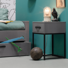 Nachtkastje Morris Grenen Leem