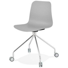 Aggy eetkamerstoel grijs