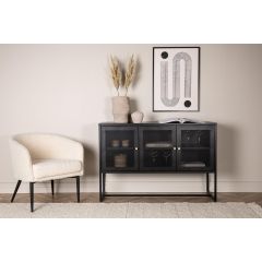 Pavlo dressoir - 120 cm - zwart