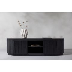 Siro tv-meubel - 160 cm - zwart