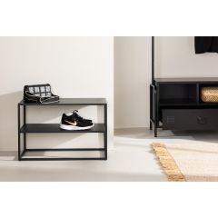 Brava schoenen/wandrek - 47 x 70 cm - zwart