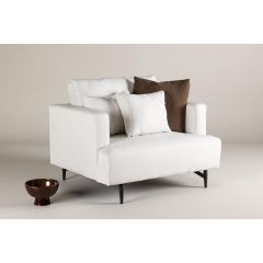 Ruma fauteuil - linnen - beige