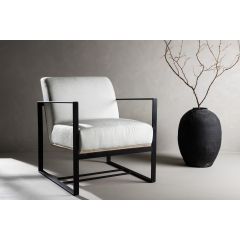 Fino fauteuil - linnen - off white