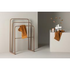 Runo staand handdoekenrek - mokka