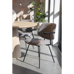 Eetkamerstoel Jon met armleuning