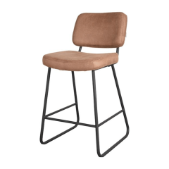 Noah barkruk 48x61x94cm micro suede van het woonmerk Label51