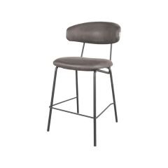 Zack barkruk 53x57x95cm micro suede van het woonmerk Label51