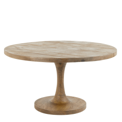 Salontafel Bicaba hout rond Ø70 cm van het woonmerk Light & Living
