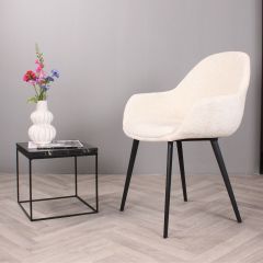 DS4U Bonnie kuipstoel - ivoor