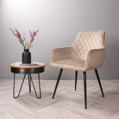 DS4U Ravi 3.0 eetkamerstoel velours