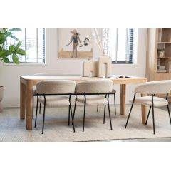 Eettafel Harvey - eikenhout - 200x100 cm