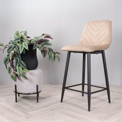 Gaby barkruk velvet 65 cm 2.0