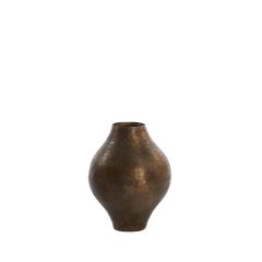 Altea vaas deco Ø21x26 cm - antiek brons