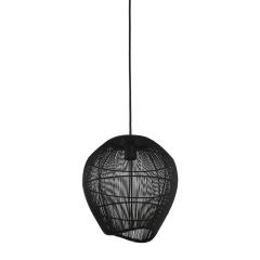 Yumi hanglamp Ø28x30 cm - mat zwart