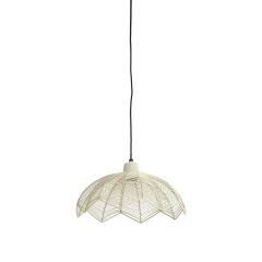 Espelo hanglamp Ø35x15 cm - crème