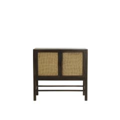 Nipos kast 88x40x84 cm - mangohout donkerbruin