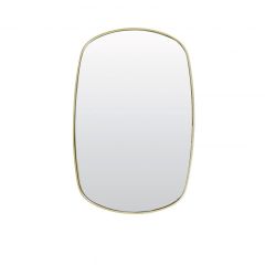 Bralo spiegel 36x1,5x55 cm - helder glas+goud