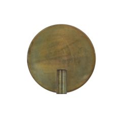 Disc wandlamp Ø30 cm - goud/grijs