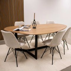 Kick eettafel Sven - 210 cm