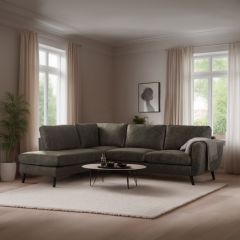 Linda 3-zits hoekbank links