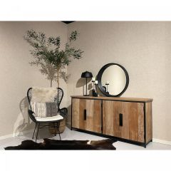 Tomar dressoir - 185 cm - naturel - hout