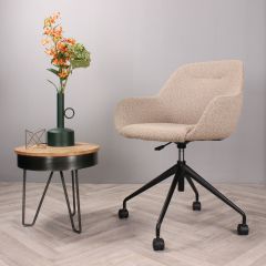 Milan bureaustoel bouclé