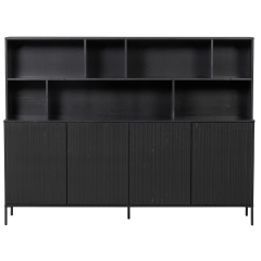 New Gravure wandkast 200cm van het woonmerk WOOOD