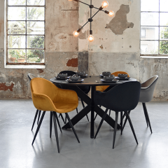 Forli eetkamerstoel velvet