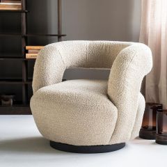Draaifauteuil Sharon - boucle