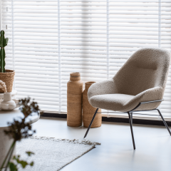 Walter fauteuil bouclé