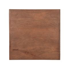 Restauranttafel 70x70x74 cm - straight edge - espresso