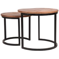 Salontafelset Duo 50x50x45 cm van het woonmerk Label51