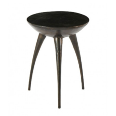 Elze salontafel ø38 cm - zwart