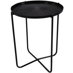 Bijzettafel Sumba Zwart 50 cm