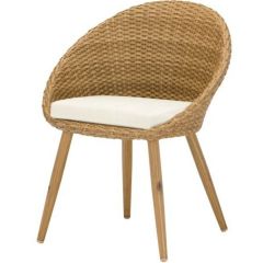 Almera terrasstoel naturel