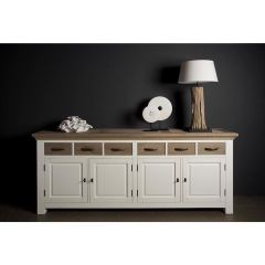 Tower Living Parma dressoir - 220 cm - wit