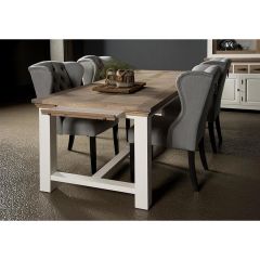 Tower Living Parma eettafel - 200 cm - wit