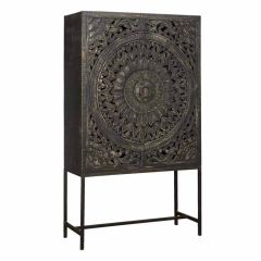 Tower Living Casina opbergkast - 110 cm - zwart