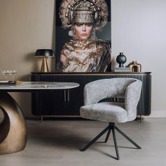 Tower Living Mura draaibare armstoel