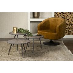 Tower Living Turi bijzettafel set 55 cm