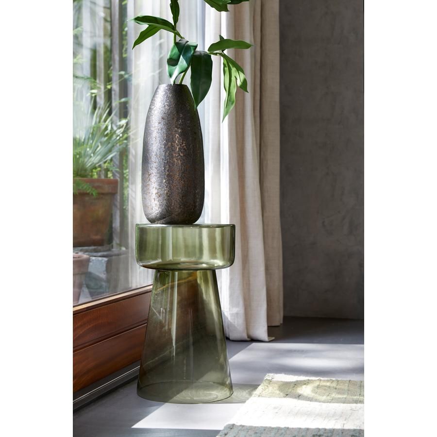 Light & Living Dakwa ronde bijzettafel Ø30 cm - glas