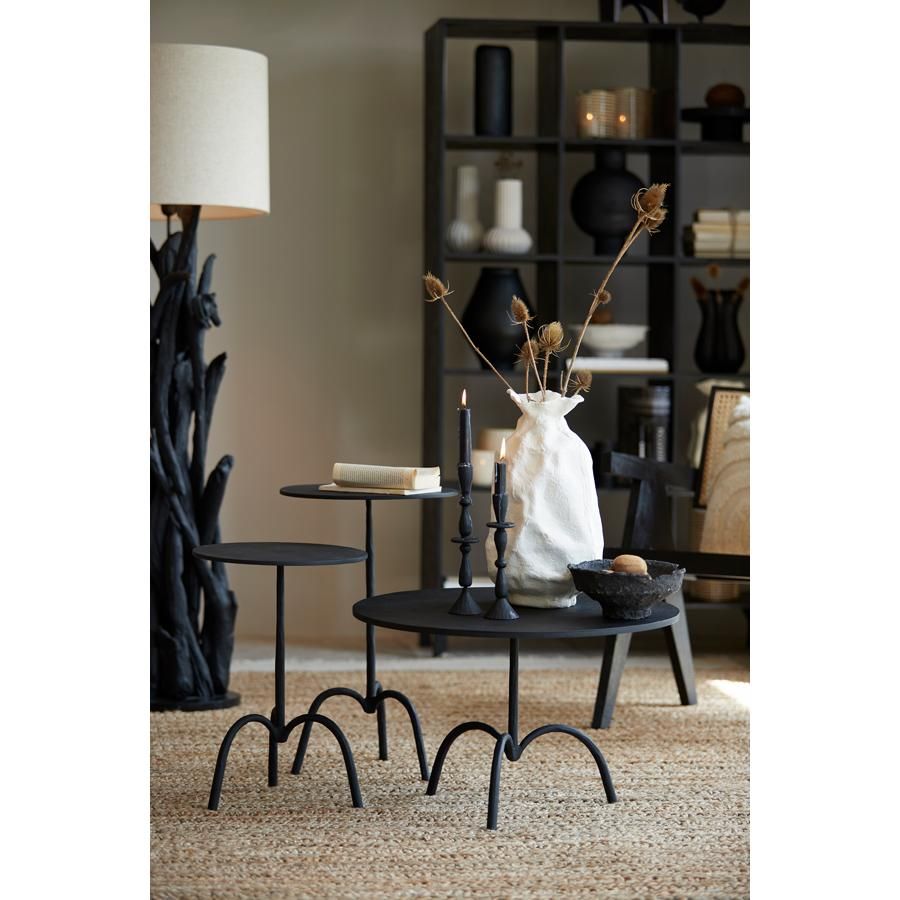 Light & Living Samoa salontafel - mat zwart