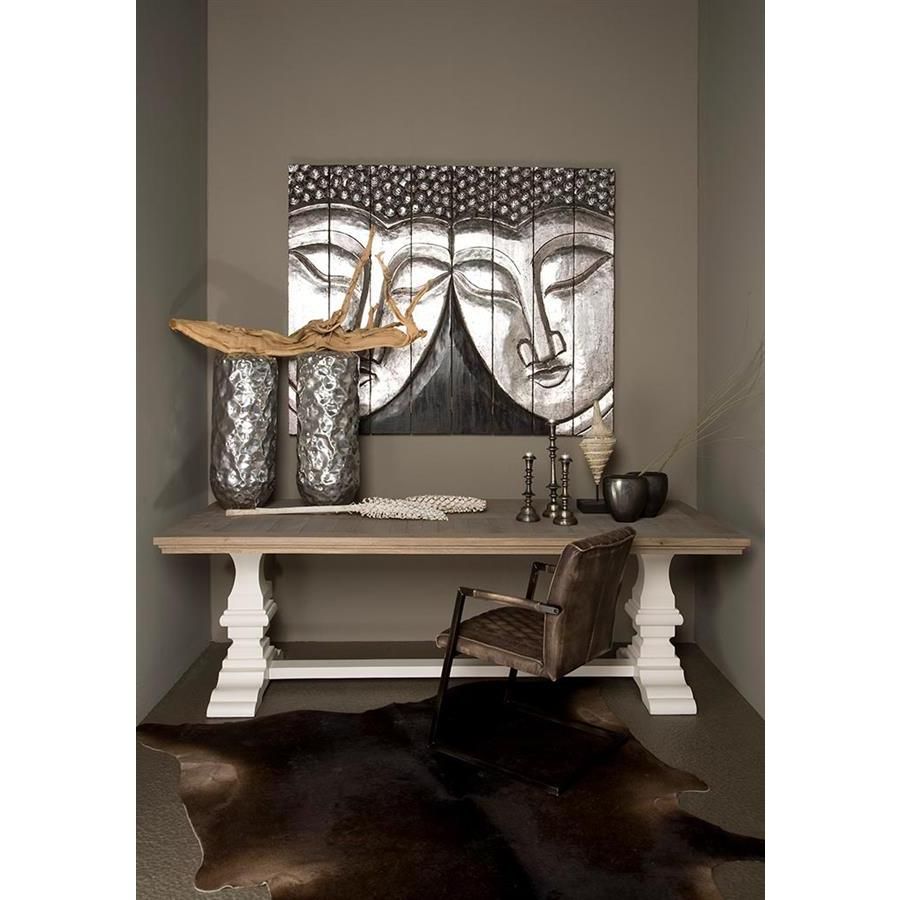 Tower Living Toscana eettafel - 300 cm - wit