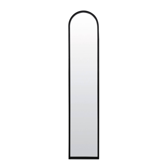 Feres spiegel 28x3,5x140 cm - mat zwart