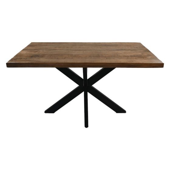 Melbourne eettafel 140x80x78 mangohout naturel van het woonmerk HSM Collection