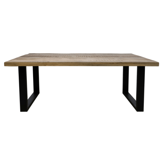 Melbourne eettafel 200x100x77 mangohout van het woonmerk HSM Collection