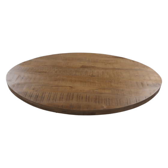 Hajo ovaal salontafelblad 120x80x4.5 mangohout naturel van het woonmerk HSM Collection