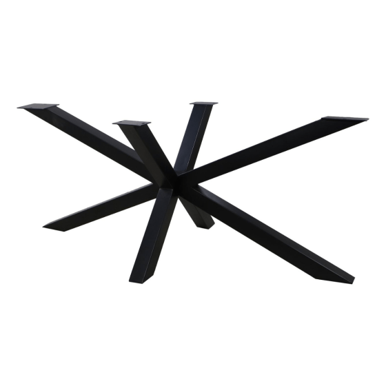 Oakland onderstel 3D 180x80x72 cm metaal zwart van het woonmerk HSM Collection