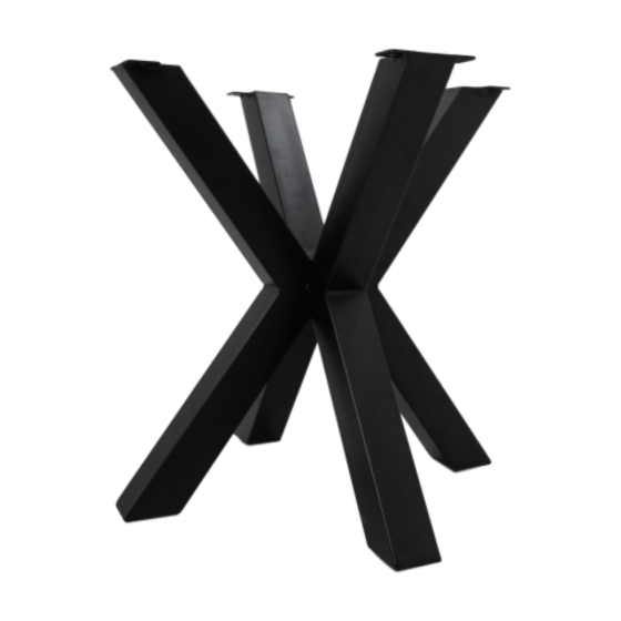 Oakland onderstel 3D 80x80x72 cm metaal zwart van het woonmerk HSM Collection