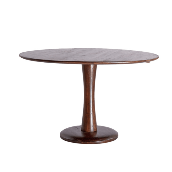 Apulia eettafel Ø130x76 cm roodbruin van het woonmerk Light&Living